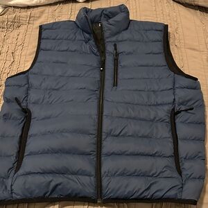 32 Degrees Men's Blue Puffer Vest